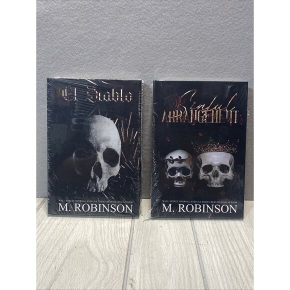 Mystic Book Special Edition M. Robinson El Diablo & Sinful Arrangement Sealed